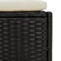 vidaXL Whirlpool-Umrandung Schwarz Poly-Rattan und Massivholz Akazie vidaXL Whirlpool-Umrandung Schwarz Poly-Rattan und Massivholz Akazie
