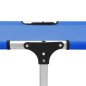 vidaXL Extra Hohe Klappbare Senioren-Sonnenliege Blau Aluminium vidaXL Extra Hohe Klappbare Senioren-Sonnenliege Blau Aluminium