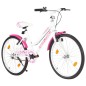 vidaXL Kinderfahrrad 24 Zoll Rosa und Weiß vidaXL Kinderfahrrad 24 Zoll Rosa und Weiß