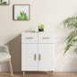 vidaXL Sideboard Hochglanz-Weiß 69,5x34x89 cm Holzwerkstoff vidaXL Sideboard Hochglanz-Weiß 69,5x34x89 cm Holzwerkstoff
