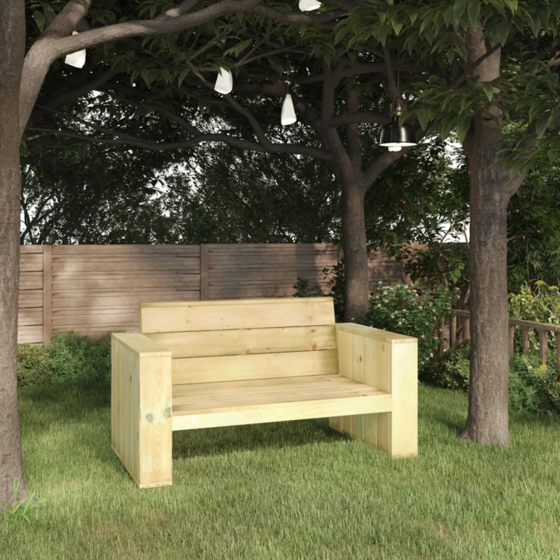 vidaXL Gartenbank 139 cm Kiefernholz Imprägniert vidaXL Gartenbank 139 cm Kiefernholz Imprägniert