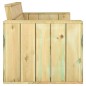 vidaXL Gartenbank 139 cm Kiefernholz Imprägniert vidaXL Gartenbank 139 cm Kiefernholz Imprägniert