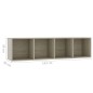 vidaXL Bücherregal/TV-Schrank Sonoma-Eiche 143×30×36 cm vidaXL Bücherregal/TV-Schrank Sonoma-Eiche 143×30×36 cm