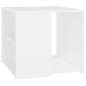 vidaXL Beistelltisch Weiß 50x50x45 cm Holzwerkstoff vidaXL Beistelltisch Weiß 50x50x45 cm Holzwerkstoff