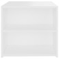 vidaXL Beistelltisch Weiß 50x50x45 cm Holzwerkstoff vidaXL Beistelltisch Weiß 50x50x45 cm Holzwerkstoff