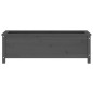 vidaXL Hochbeet Grau 119,5x40x39 cm Massivholz Kiefer vidaXL Hochbeet Grau 119,5x40x39 cm Massivholz Kiefer