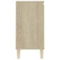 vidaXL Sideboard Sonoma-Eiche 103,5x35x70 cm Holzwerkstoff vidaXL Sideboard Sonoma-Eiche 103,5x35x70 cm Holzwerkstoff