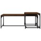 vidaXL Couchtische 2 Stk. Braun Eichen-Optik Holzwerkstoff vidaXL Couchtische 2 Stk. Braun Eichen-Optik Holzwerkstoff
