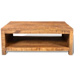 vidaXL Couchtisch Massivholz Mango 