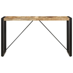 vidaXL Esstisch 140 x 70 x 75 cm Mango-Massivholz