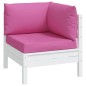 vidaXL Palettenkissen 3 Stk. Rosa Oxford-Stoff vidaXL Palettenkissen 3 Stk. Rosa Oxford-Stoff