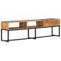 vidaXL TV-Schrank 160x30x45 cm Massivholz Akazie vidaXL TV-Schrank 160x30x45 cm Massivholz Akazie