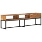 vidaXL TV-Schrank 160x30x45 cm Massivholz Akazie vidaXL TV-Schrank 160x30x45 cm Massivholz Akazie