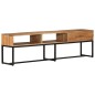 vidaXL TV-Schrank 160x30x45 cm Massivholz Akazie vidaXL TV-Schrank 160x30x45 cm Massivholz Akazie