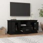 vidaXL TV-Schrank Schwarz 100x35,5x45 cm Holzwerkstoff vidaXL TV-Schrank Schwarz 100x35,5x45 cm Holzwerkstoff