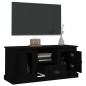 vidaXL TV-Schrank Schwarz 100x35,5x45 cm Holzwerkstoff vidaXL TV-Schrank Schwarz 100x35,5x45 cm Holzwerkstoff