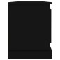 vidaXL TV-Schrank Schwarz 100x35,5x45 cm Holzwerkstoff vidaXL TV-Schrank Schwarz 100x35,5x45 cm Holzwerkstoff