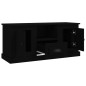 vidaXL TV-Schrank Schwarz 100x35,5x45 cm Holzwerkstoff vidaXL TV-Schrank Schwarz 100x35,5x45 cm Holzwerkstoff