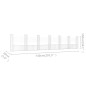 vidaXL Gabionenkorb U-Form mit 7 Säulen Eisen 740x20x150 cm vidaXL Gabionenkorb U-Form mit 7 Säulen Eisen 740x20x150 cm