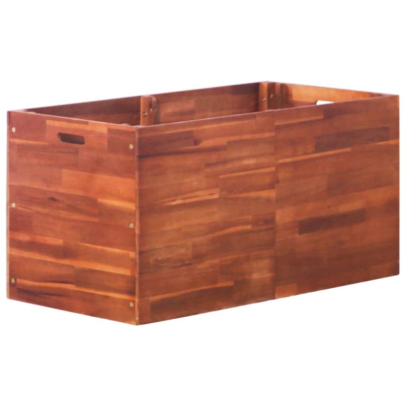 vidaXL Garten-Hochbeet Akazienholz 100x50x50 cm vidaXL Garten-Hochbeet Akazienholz 100x50x50 cm