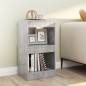 vidaXL Bücherregal/Raumteiler Betongrau 40x30x72 cm vidaXL Bücherregal/Raumteiler Betongrau 40x30x72 cm