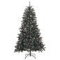 vidaXL Künstlicher Weihnachtsbaum mit Ständer Grün 150 cm PVC vidaXL Künstlicher Weihnachtsbaum mit Ständer Grün 150 cm PVC