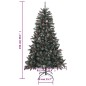 vidaXL Künstlicher Weihnachtsbaum mit Ständer Grün 150 cm PVC vidaXL Künstlicher Weihnachtsbaum mit Ständer Grün 150 cm PVC