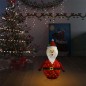 vidaXL Weihnachtsdeko Weihnachtsmann LED Luxus-Gewebe 60 cm vidaXL Weihnachtsdeko Weihnachtsmann LED Luxus-Gewebe 60 cm