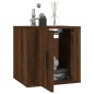 vidaXL TV-Wandschränke 2 Stk. Braun Eichen-Optik 40x34,5x40 cm vidaXL TV-Wandschränke 2 Stk. Braun Eichen-Optik 40x34,5x40 cm