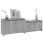 vidaXL TV-Schrank Sonoma-Eiche Grau 146,5x35x50 cm Holzwerkstoff vidaXL TV-Schrank Sonoma-Eiche Grau 146,5x35x50 cm Holzwerkstoff