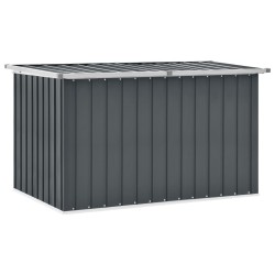 vidaXL Gartenbox Grau 149 x 99 x 93 cm