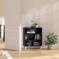 vidaXL Sideboard Hochglanz-Schwarz 57x35x70 cm Holzwerkstoff vidaXL Sideboard Hochglanz-Schwarz 57x35x70 cm Holzwerkstoff