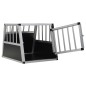 vidaXL Hundetransportbox mit Einzeltür 54 x 69 x 50 cm vidaXL Hundetransportbox mit Einzeltür 54 x 69 x 50 cm