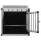 vidaXL Hundetransportbox mit Einzeltür 54 x 69 x 50 cm vidaXL Hundetransportbox mit Einzeltür 54 x 69 x 50 cm