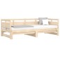 vidaXL Tagesbett Ausziehbar Massivholz Kiefer 2x(90x190) cm vidaXL Tagesbett Ausziehbar Massivholz Kiefer 2x(90x190) cm