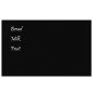 vidaXL Magnettafel Wandmontage Schwarz 80x50 cm Hartglas vidaXL Magnettafel Wandmontage Schwarz 80x50 cm Hartglas