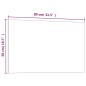 vidaXL Magnettafel Wandmontage Schwarz 80x50 cm Hartglas vidaXL Magnettafel Wandmontage Schwarz 80x50 cm Hartglas