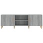 vidaXL TV-Schrank Grau Sonoma 150x30x50 cm Holzwerkstoff vidaXL TV-Schrank Grau Sonoma 150x30x50 cm Holzwerkstoff
