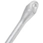 vidaXL Klappanker Silbern 1,5 kg Temperguss vidaXL Klappanker Silbern 1,5 kg Temperguss