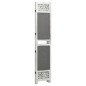 vidaXL 3-tlg. Raumteiler Grau 105x165 cm Stoff vidaXL 3-tlg. Raumteiler Grau 105x165 cm Stoff