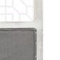 vidaXL 3-tlg. Raumteiler Grau 105x165 cm Stoff vidaXL 3-tlg. Raumteiler Grau 105x165 cm Stoff