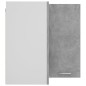 vidaXL Eckhängeschrank Betongrau 57x57x60 cm Holzwerkstoff vidaXL Eckhängeschrank Betongrau 57x57x60 cm Holzwerkstoff