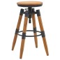 vidaXL Barhocker 2 Stk. Tanne Massivholz vidaXL Barhocker 2 Stk. Tanne Massivholz