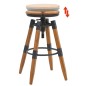 vidaXL Barhocker 2 Stk. Tanne Massivholz vidaXL Barhocker 2 Stk. Tanne Massivholz