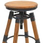 vidaXL Barhocker 2 Stk. Tanne Massivholz vidaXL Barhocker 2 Stk. Tanne Massivholz