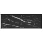 vidaXL Konsolentisch Schwarz 100x35x75 cm Hartglas vidaXL Konsolentisch Schwarz 100x35x75 cm Hartglas