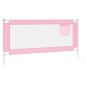 vidaXL Kleinkind-Bettschutzgitter Rosa 180x25 cm Stoff vidaXL Kleinkind-Bettschutzgitter Rosa 180x25 cm Stoff