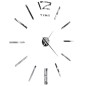 vidaXL 3D-Wanduhr Modernes Design 100 cm XXL Silbern vidaXL 3D-Wanduhr Modernes Design 100 cm XXL Silbern