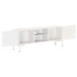 vidaXL TV-Schrank Weiß 115x30x46 cm Massivholz Mango vidaXL TV-Schrank Weiß 115x30x46 cm Massivholz Mango