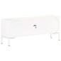 vidaXL TV-Schrank Weiß 115x30x46 cm Massivholz Mango vidaXL TV-Schrank Weiß 115x30x46 cm Massivholz Mango